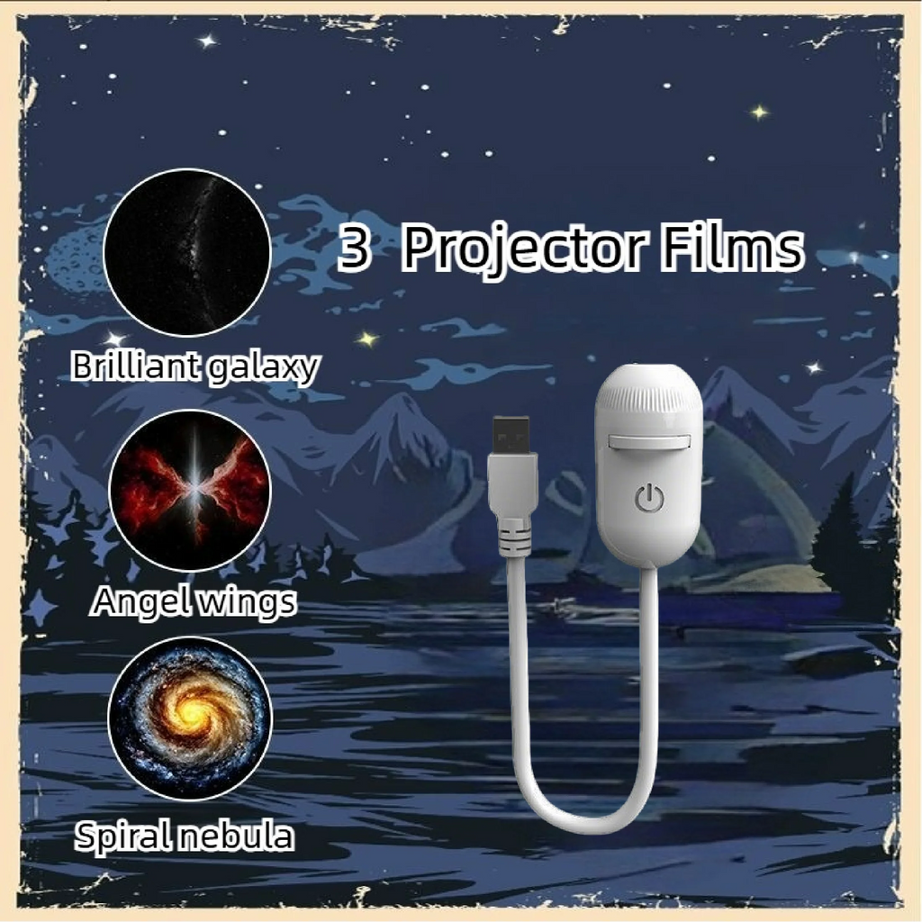 Galaxy Star Projector Night Light