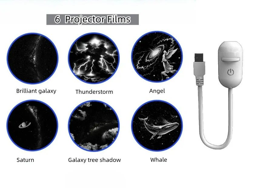 Galaxy Star Projector Night Light