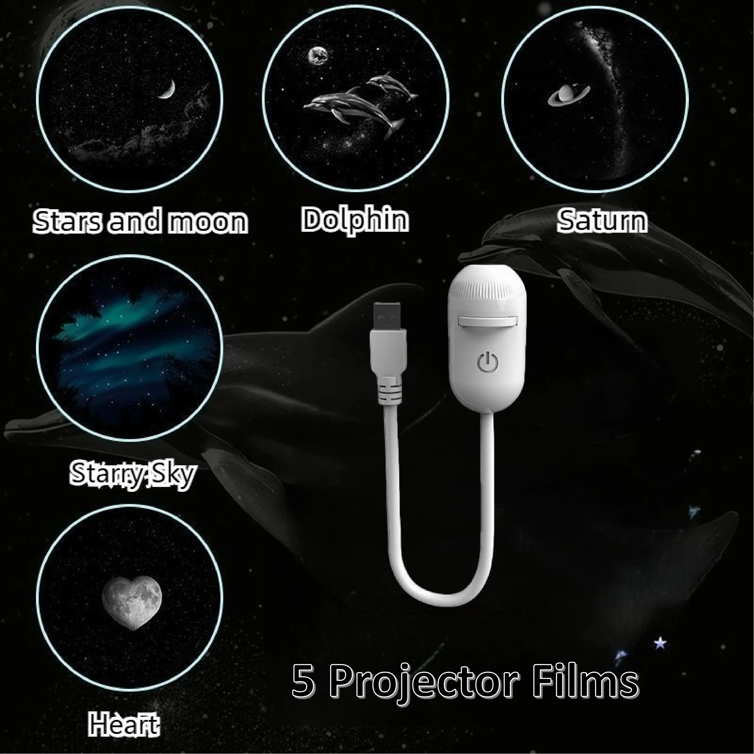 Galaxy Star Projector Night Light